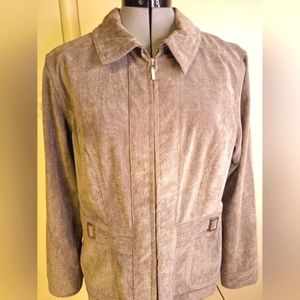 Christopher Banks Sage Green Soft Blazer W/Lace Back.          Size Med